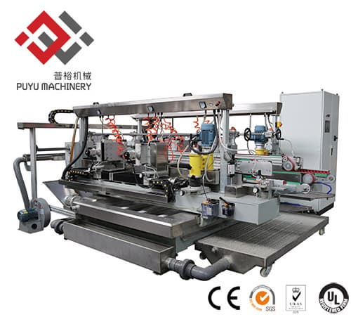 Glass R Angle Double Edging Machine